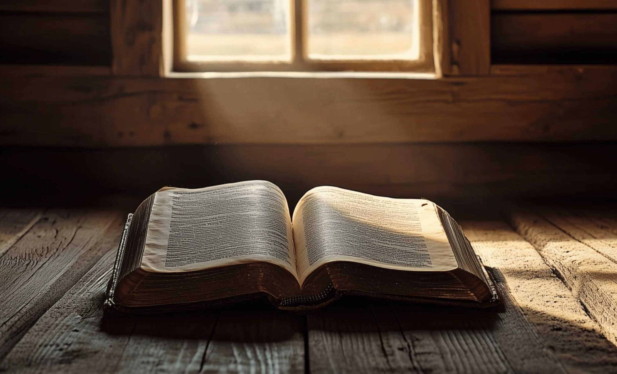 Open Bible ready for study